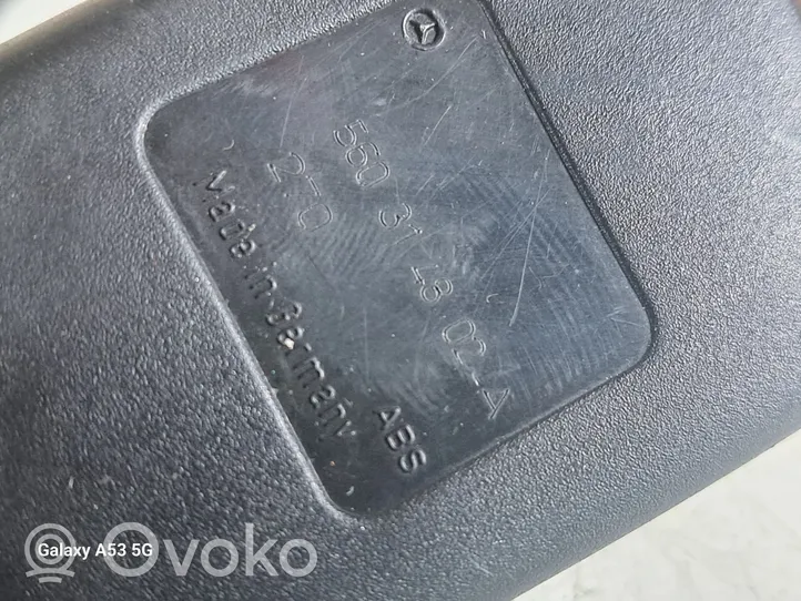 Mercedes-Benz E W210 Pas bezpieczeństwa fotela tylnego środkowego 0713967