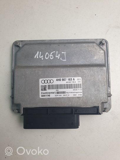 Audi A6 S6 C6 4F Pavarų dėžės valdymo blokas 4H0907163B