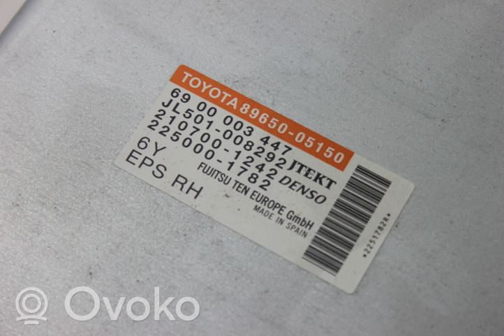 Toyota Avensis T270 Ohjaustehostimen ohjainlaite/moduuli 8965005150