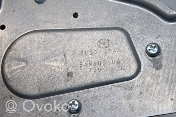 Mazda 3 III Motorino del tergicristallo del lunotto posteriore 8496000830