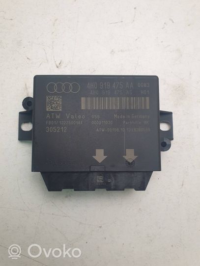 Audi A6 S6 C7 4G Unité de commande, module PDC aide au stationnement 4H0919475AG