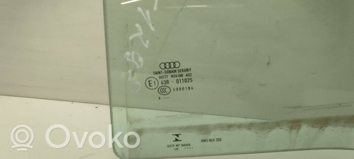 Audi A4 S4 B9 Pagrindinis galinių durų stiklas 43R011025