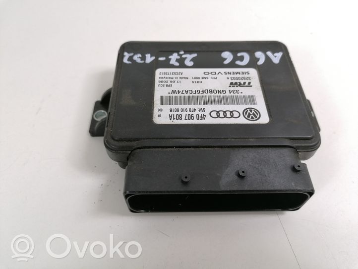 Audi A6 Allroad C6 Hand brake control module 4F0907801A