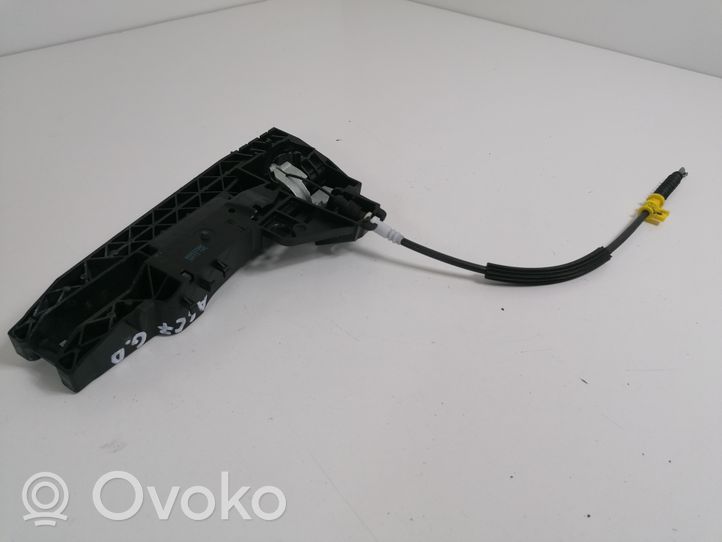 Audi A6 S6 C7 4G Support extérieur, poignée de porte arrière 4H0837886