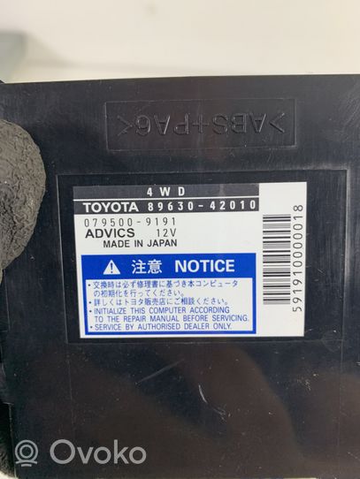 Toyota RAV 4 (XA30) Unité de commande, différentiel boîte de transfert 8963042010