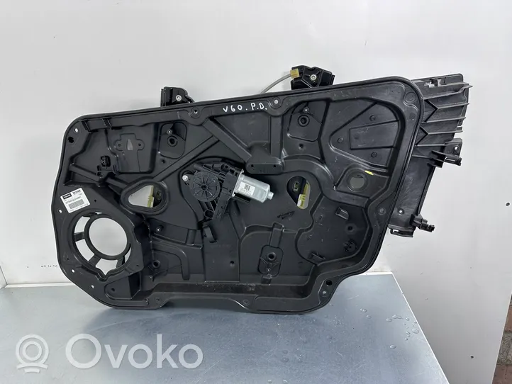 Volvo V60 Priekšpusē elektriskā loga pacelšanas mehānisma komplekts 