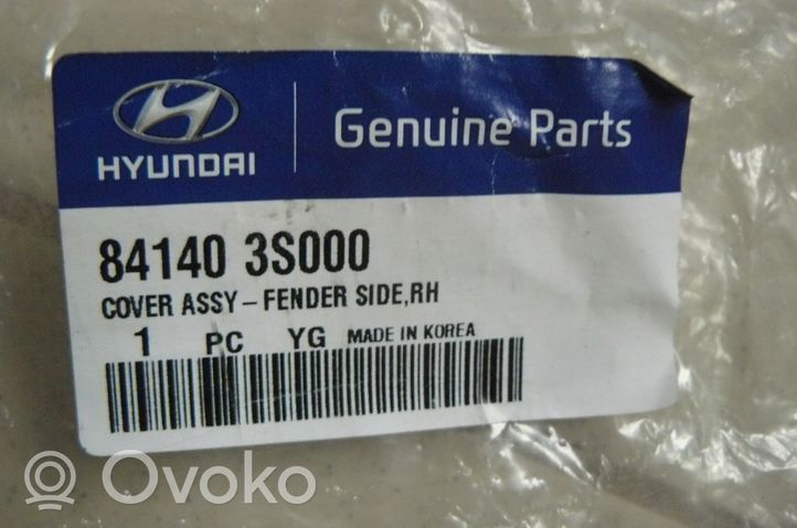 Hyundai Sonata Moulure, baguette/bande protectrice d'aile 841403S000