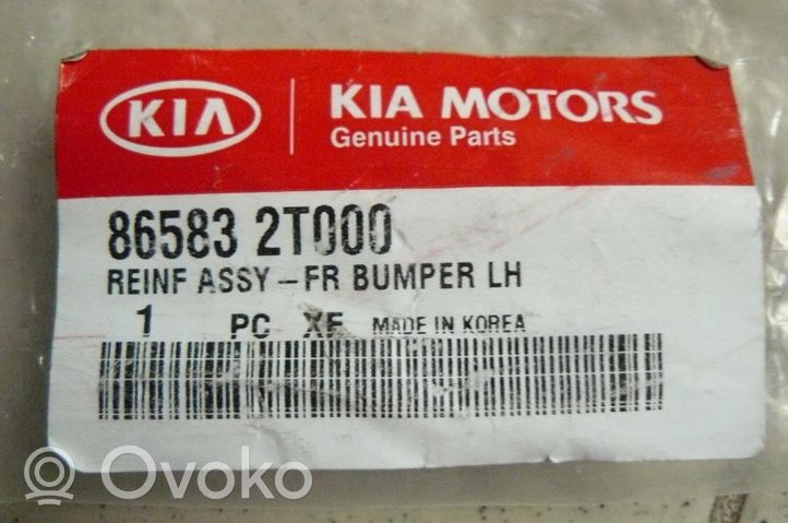 KIA Optima Front bumper mounting bracket 865832T000