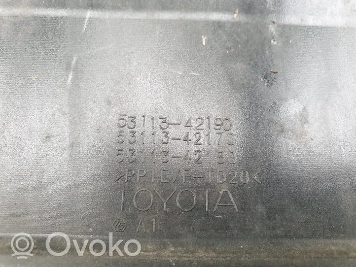 Toyota RAV 4 (XA50) Kratka dolna zderzaka przedniego 5311342190