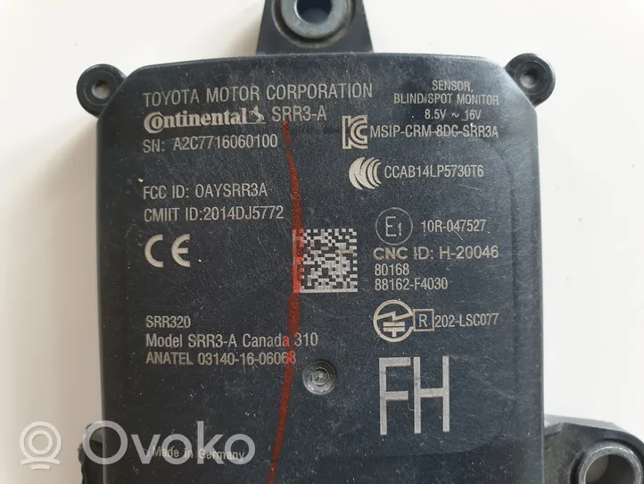 Toyota C-HR Capteur radar d'angle mort 88162F4030