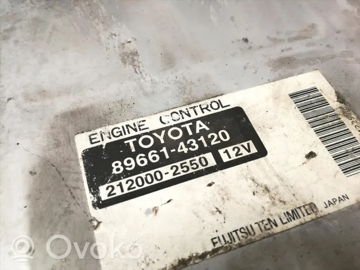 Toyota Avalon XX20 Variklio valdymo blokas 89661-43120