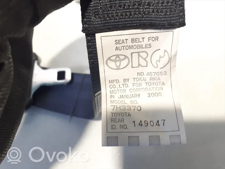 Lexus IS 200-300 Rear seatbelt 7H3370