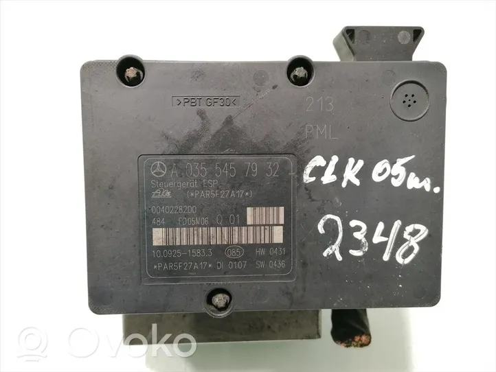 Mercedes-Benz CLK A209 C209 ABS Blokas A0355457932