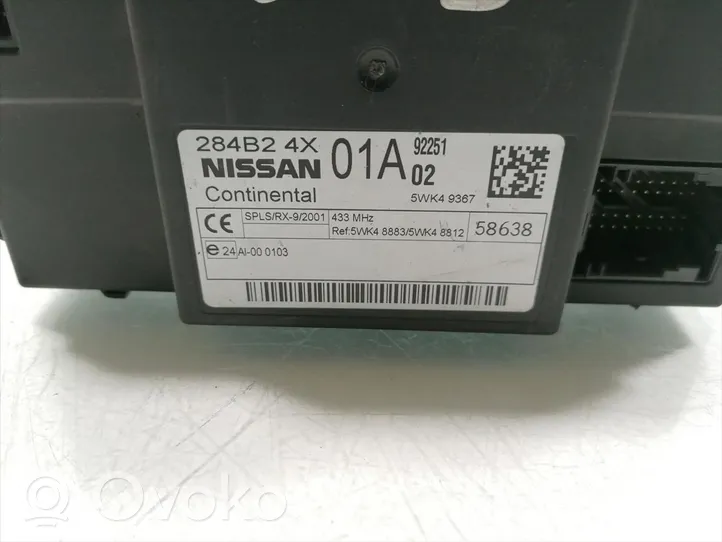 Nissan Pathfinder R51 Modulo di controllo del corpo centrale 284B24X