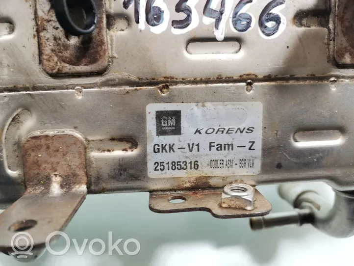 Chevrolet Orlando Chłodnica spalin EGR 25185316