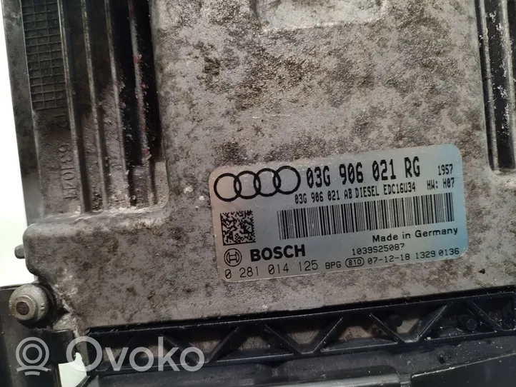 Audi A3 S3 8P Variklio valdymo blokas 03G906021RG