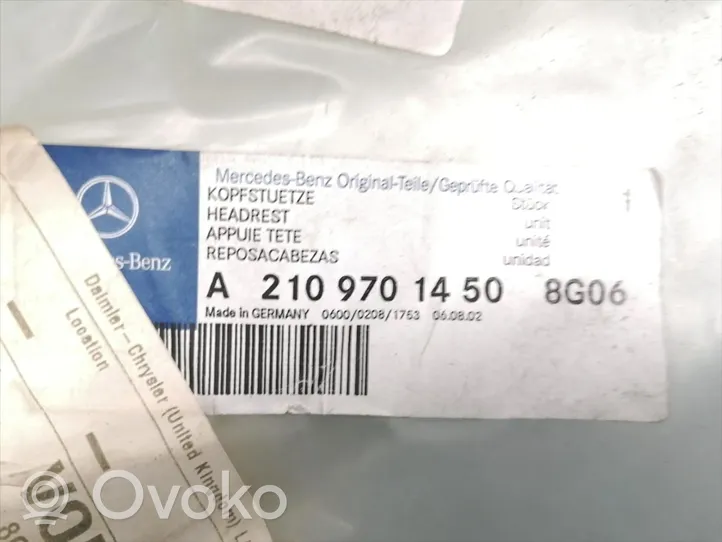 Mercedes-Benz E W124 Galinės sėdynės galvos atrama A2109701450