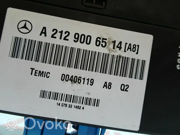 Mercedes-Benz C AMG W204 Altre centraline/moduli A2129006514