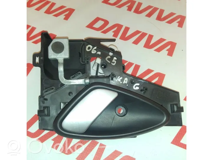 Citroen C5 Klamka wewnętrzna drzwi tylnych 9649218977