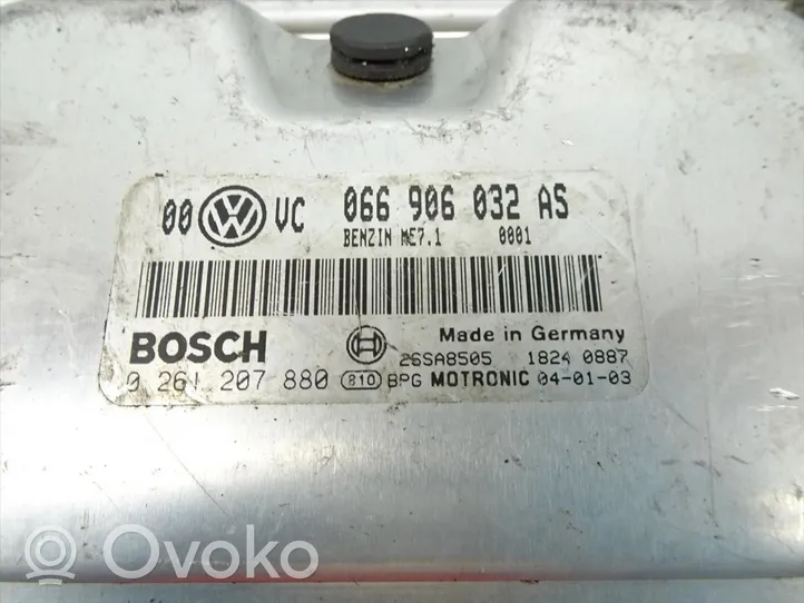 Volkswagen PASSAT B5.5 Variklio valdymo blokas 066906032AS