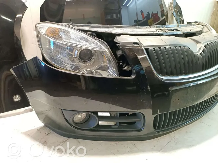 Skoda Fabia Mk2 (5J) Kompletny zestaw przedniej części nadwozia / karoserii 