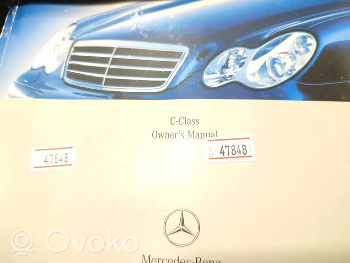 Mercedes-Benz C W203 Carnet d'entretien d'une voiture 