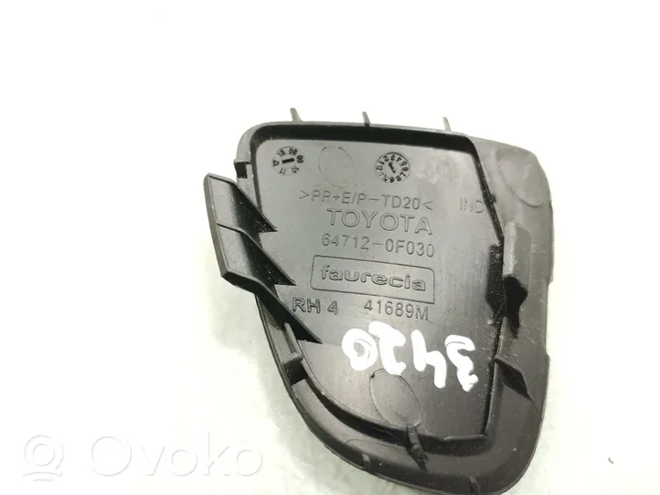 Toyota Verso Garniture, revêtement de coffre 64712-0F030