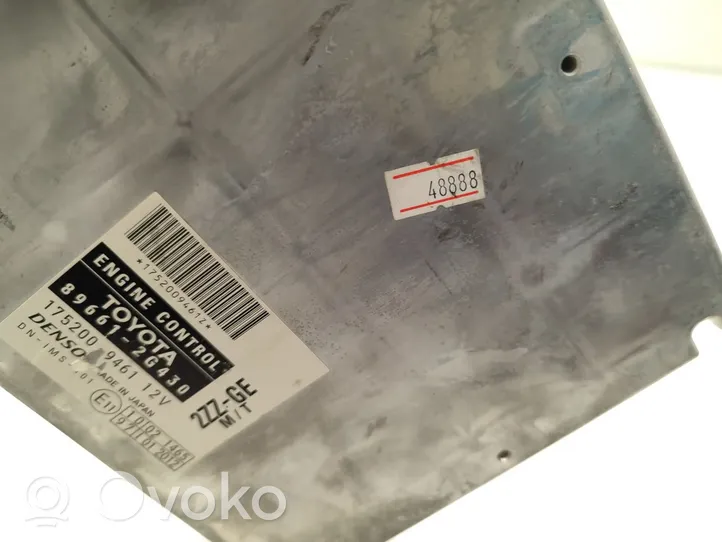 Toyota Celica T200 Calculateur moteur ECU 89661-2G430