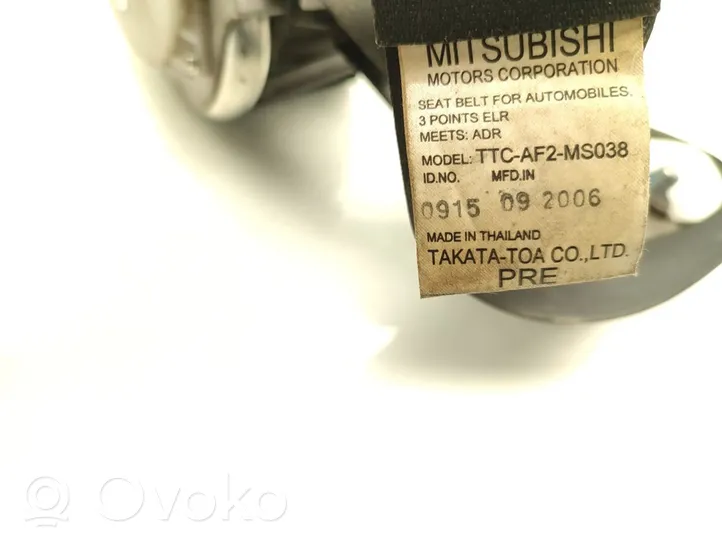 Mitsubishi L200 Etuistuimen turvavyö TTC-AF2-MS038