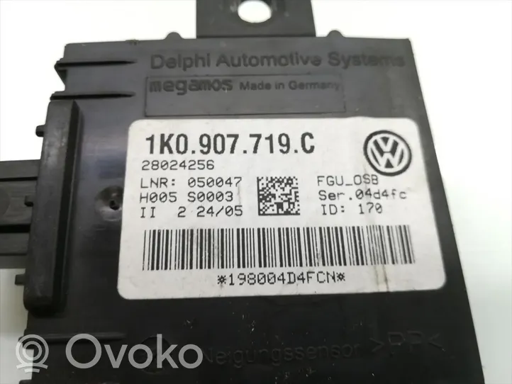 Volkswagen Touran III Hälytyksen ohjainlaite/moduuli 1K0907719C