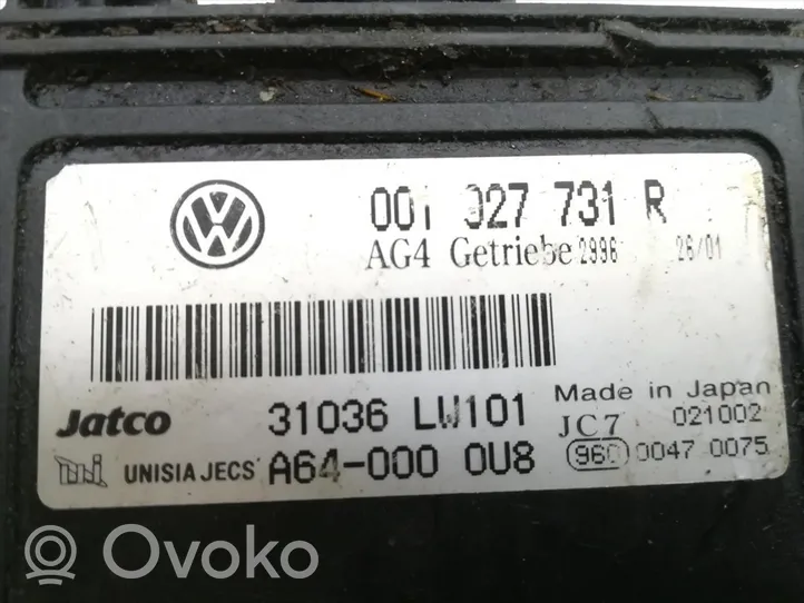 Volkswagen Polo Module de contrôle de boîte de vitesses ECU 001927731R