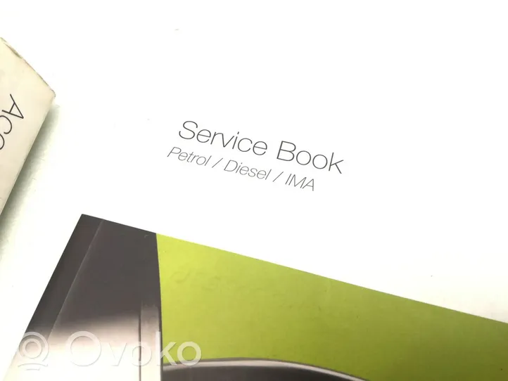 Honda Accord Owners service history hand book 