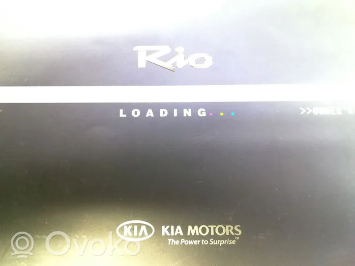 KIA Rio Omistajan huoltokirja --