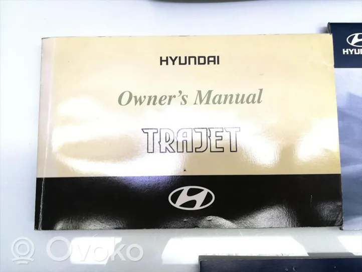 Hyundai Trajet Carnet d'entretien d'une voiture 