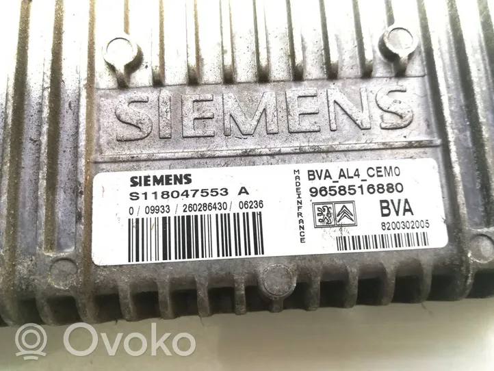 Citroen Xsara Picasso Module de contrôle de boîte de vitesses ECU 9658516880