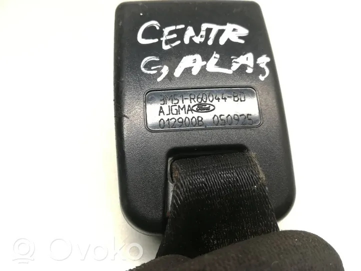 Ford Focus C-MAX Middle seatbelt buckle (rear) 3M51-R60044-BD