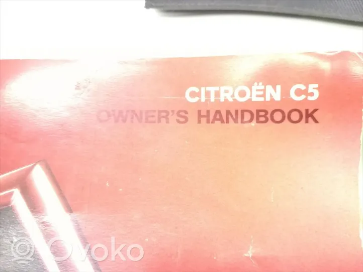 Citroen C5 Omistajan huoltokirja 