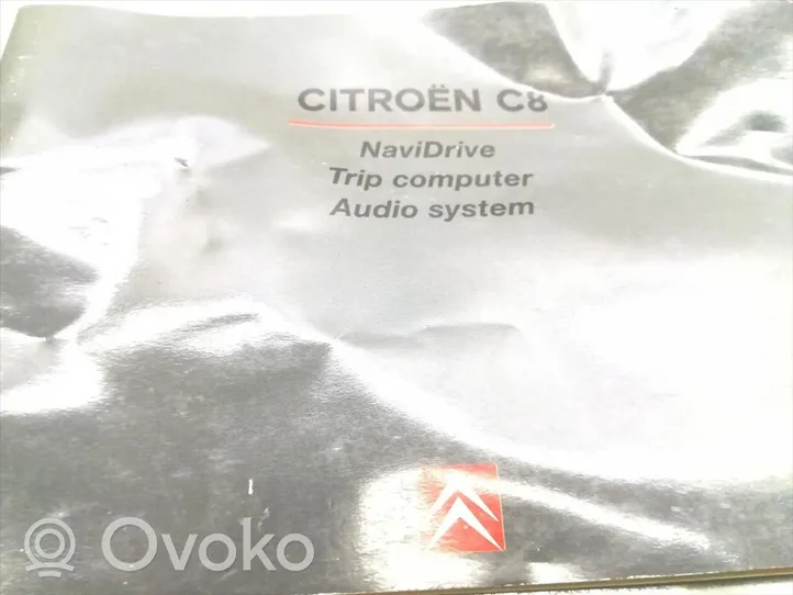 Citroen C8 Serviso knygelė 