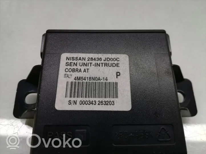 Nissan Qashqai Boîtier module alarme 28436-JD00C