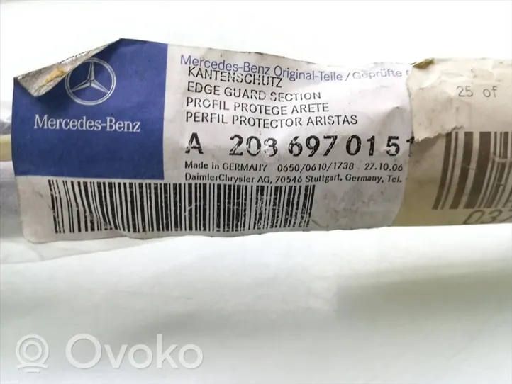 Mercedes-Benz CLK AMG A208 C208 Uszczelka drzwi przednich A2086970151