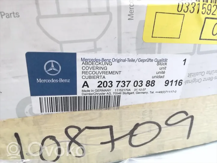 Mercedes-Benz C AMG W203 Front door interior handle A2037370388