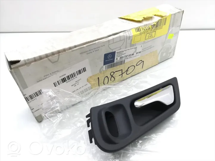 Mercedes-Benz C AMG W203 Front door interior handle A2037370388