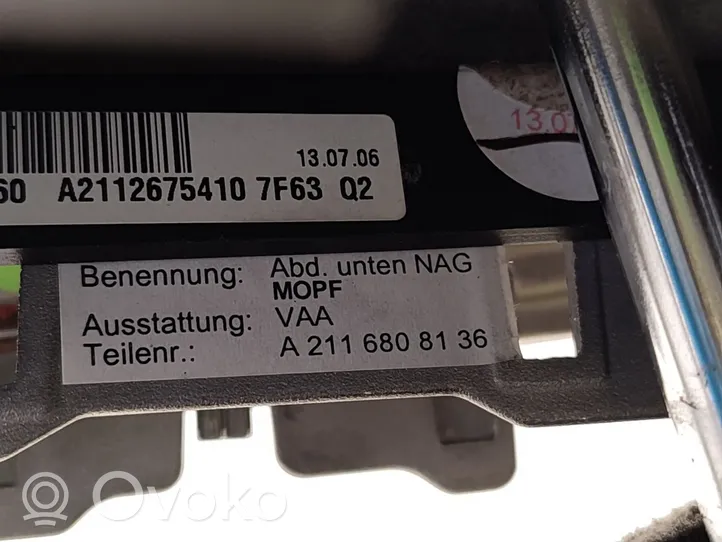 Mercedes-Benz E AMG W212 Selector de cambios A2112674224