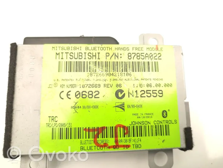 Mitsubishi ASX Bluetoothin ohjainlaite/moduuli 8785A022