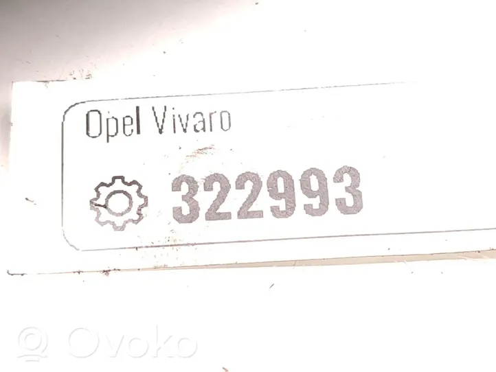 Opel Vivaro Copertura per bilanciere albero a camme 9827622780