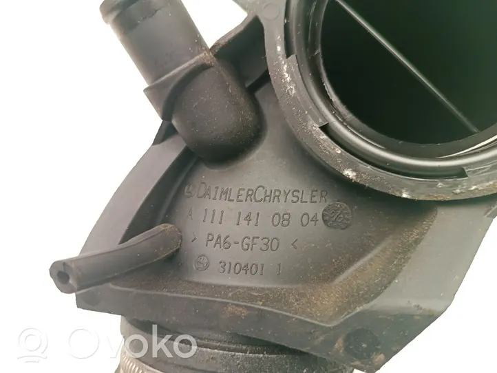 Mercedes-Benz SLK AMG R170 Tube d'admission d'air A1111410804