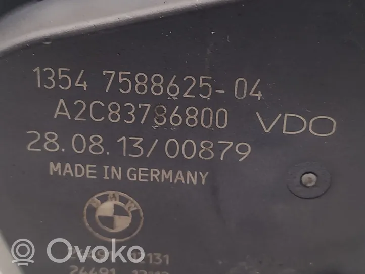 BMW Z4 E89 Sähköinen kaasuttimen ilmaläppärunko 7588625
