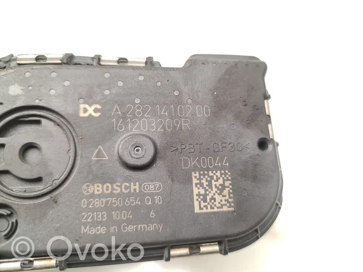 Nissan Qashqai Boîtier de papillon électrique 161203209R