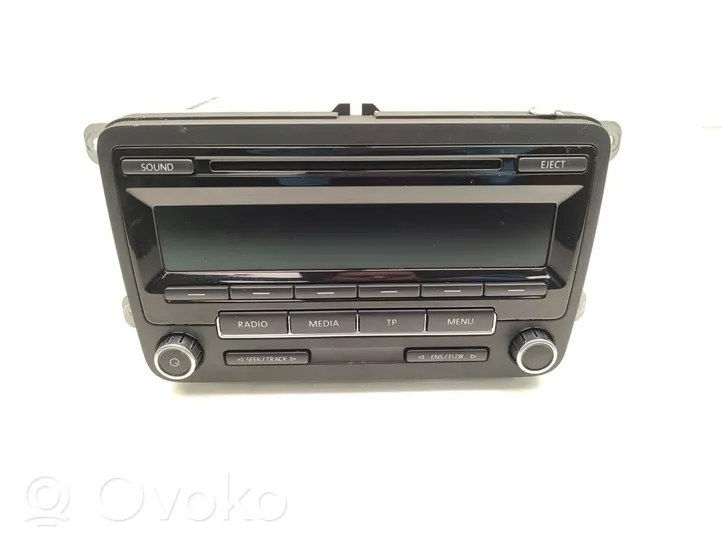 Volkswagen PASSAT B7 Panel / Radioodtwarzacz CD/DVD/GPS 1K0035186AQ
