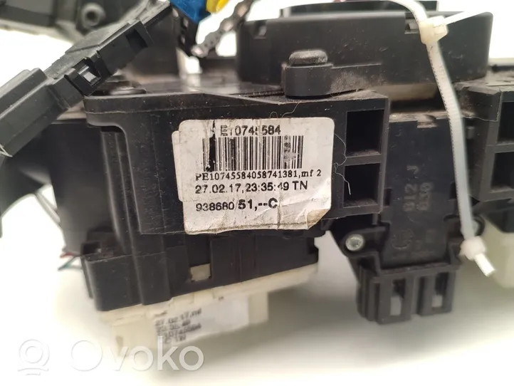 Opel Vivaro Wiper turn signal indicator stalk/switch 93868051